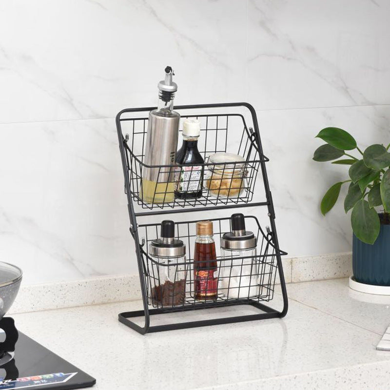 Maximize Your Kitchen Space with Our Stainless Steel Multi Layer Kitchen Storage Rack
