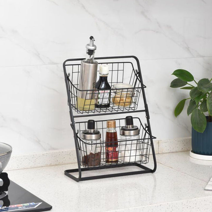 Maximize Your Kitchen Space with Our Stainless Steel Multi Layer Kitchen Storage Rack