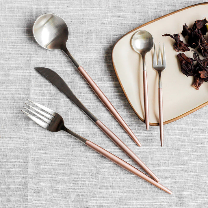 Elevate Your Dining Experience with Our Stainless Steel Cutlery Set