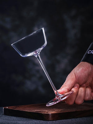 Elevate Your Beverage Experience with Our Stemmed Crystal Glass