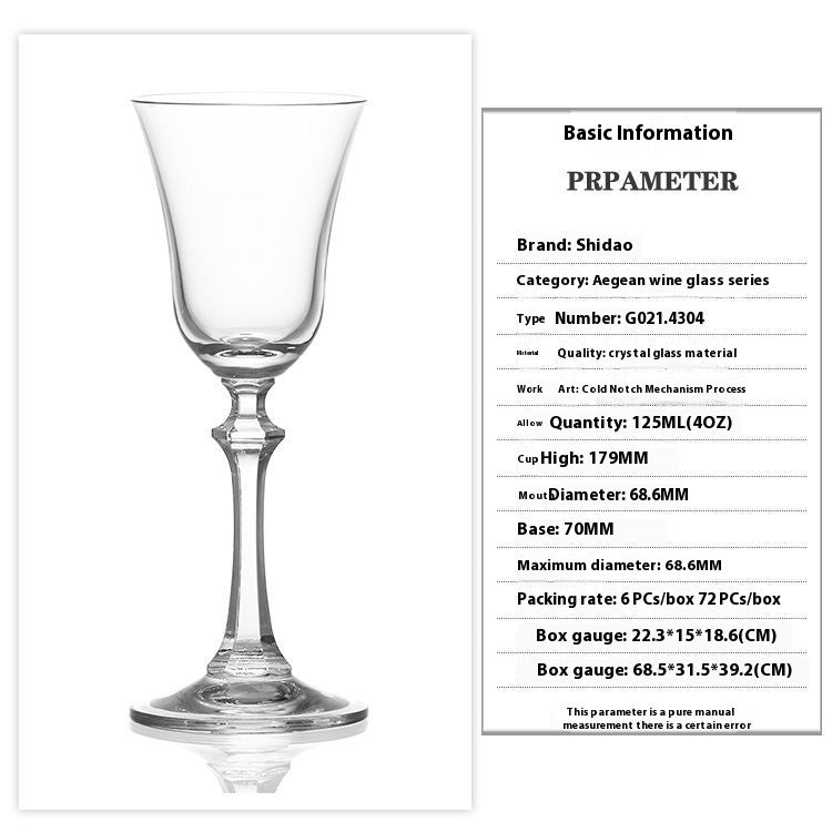 Elevate Your Dessert Experience with Tulip Crystal Glass