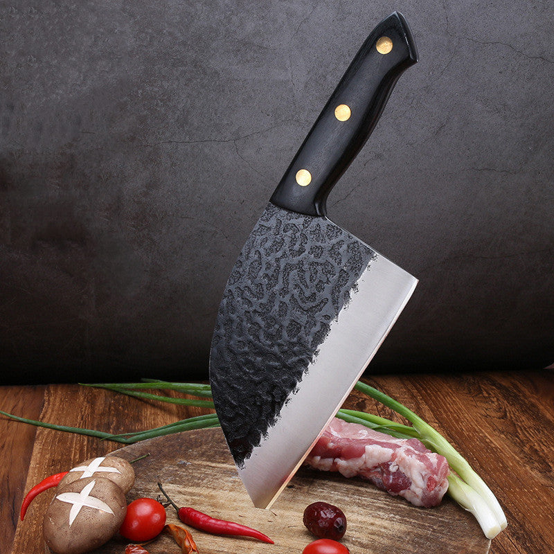 Discover the Forged Stainless Steel Retro Kitchen Knife